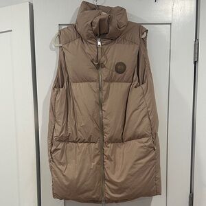 Canada Goose Women's Brown Puffer Vest